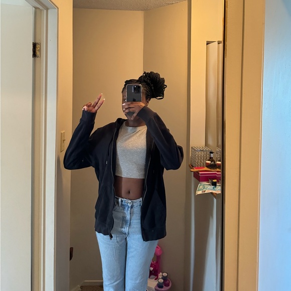 H&M MEN OVERSIZED ZIP UP HOODIE M - Picture 2 of 4